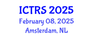 International Conference on Theology and Religious Studies (ICTRS) February 08, 2025 - Amsterdam, Netherlands