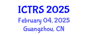 International Conference on Theology and Religious Studies (ICTRS) February 04, 2025 - Guangzhou, China