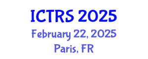 International Conference on Theology and Religious Studies (ICTRS) February 22, 2025 - Paris, France