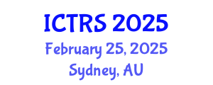 International Conference on Theology and Religious Studies (ICTRS) February 25, 2025 - Sydney, Australia