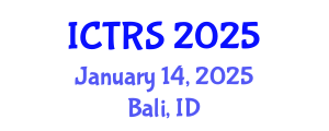International Conference on Theology and Religious Studies (ICTRS) January 14, 2025 - Bali, Indonesia
