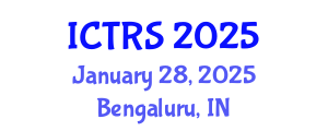 International Conference on Theology and Religious Studies (ICTRS) January 28, 2025 - Bengaluru, India