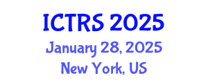 International Conference on Theology and Religious Studies (ICTRS) January 28, 2025 - New York, United States