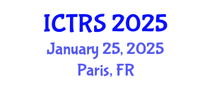 International Conference on Theology and Religious Studies (ICTRS) January 25, 2025 - Paris, France