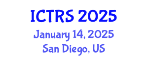 International Conference on Theology and Religious Studies (ICTRS) January 14, 2025 - San Diego, United States