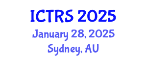 International Conference on Theology and Religious Studies (ICTRS) January 28, 2025 - Sydney, Australia