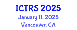 International Conference on Theology and Religious Studies (ICTRS) January 11, 2025 - Vancouver, Canada