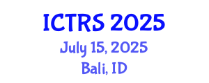 International Conference on Theology and Religious Studies (ICTRS) July 15, 2025 - Bali, Indonesia