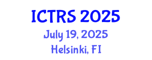 International Conference on Theology and Religious Studies (ICTRS) July 19, 2025 - Helsinki, Finland