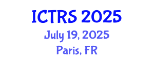 International Conference on Theology and Religious Studies (ICTRS) July 19, 2025 - Paris, France