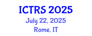 International Conference on Theology and Religious Studies (ICTRS) July 22, 2025 - Rome, Italy