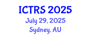 International Conference on Theology and Religious Studies (ICTRS) July 29, 2025 - Sydney, Australia