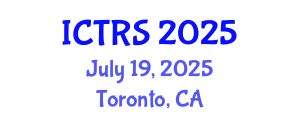 International Conference on Theology and Religious Studies (ICTRS) July 19, 2025 - Toronto, Canada