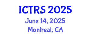 International Conference on Theology and Religious Studies (ICTRS) June 14, 2025 - Montreal, Canada