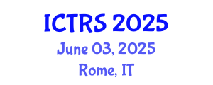 International Conference on Theology and Religious Studies (ICTRS) June 03, 2025 - Rome, Italy