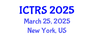 International Conference on Theology and Religious Studies (ICTRS) March 25, 2025 - New York, United States