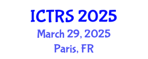 International Conference on Theology and Religious Studies (ICTRS) March 29, 2025 - Paris, France