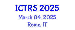 International Conference on Theology and Religious Studies (ICTRS) March 04, 2025 - Rome, Italy