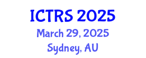 International Conference on Theology and Religious Studies (ICTRS) March 29, 2025 - Sydney, Australia