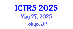 International Conference on Theology and Religious Studies (ICTRS) May 27, 2025 - Tokyo, Japan
