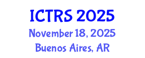 International Conference on Theology and Religious Studies (ICTRS) November 18, 2025 - Buenos Aires, Argentina