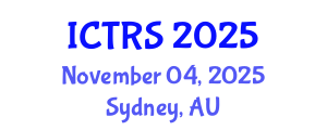 International Conference on Theology and Religious Studies (ICTRS) November 04, 2025 - Sydney, Australia