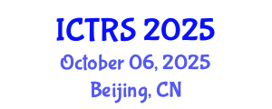 International Conference on Theology and Religious Studies (ICTRS) October 06, 2025 - Beijing, China