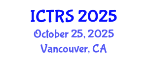 International Conference on Theology and Religious Studies (ICTRS) October 25, 2025 - Vancouver, Canada