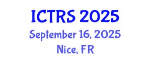 International Conference on Theology and Religious Studies (ICTRS) September 16, 2025 - Nice, France