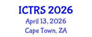 International Conference on Theology and Religious Studies (ICTRS) April 13, 2026 - Cape Town, South Africa International Conference on Theology and Religious Studies (ICTRS) April 13, 2026 - Cape Town, South Africa