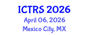 International Conference on Theology and Religious Studies (ICTRS) April 06, 2026 - Mexico City, Mexico International Conference on Theology and Religious Studies (ICTRS) April 06, 2026 - Mexico City, Mexico