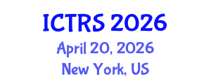 International Conference on Theology and Religious Studies (ICTRS) April 20, 2026 - New York, United States