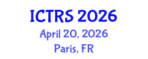 International Conference on Theology and Religious Studies (ICTRS) April 20, 2026 - Paris, France International Conference on Theology and Religious Studies (ICTRS) April 20, 2026 - Paris, France