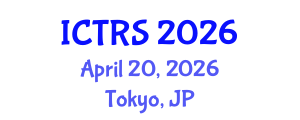 International Conference on Theology and Religious Studies (ICTRS) April 20, 2026 - Tokyo, Japan International Conference on Theology and Religious Studies (ICTRS) April 20, 2026 - Tokyo, Japan