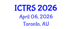 International Conference on Theology and Religious Studies (ICTRS) April 06, 2026 - Toronto, Australia International Conference on Theology and Religious Studies (ICTRS) April 06, 2026 - Toronto, Australia