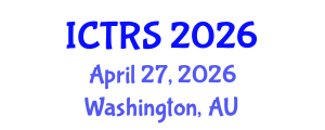 International Conference on Theology and Religious Studies (ICTRS) April 27, 2026 - Washington, Australia International Conference on Theology and Religious Studies (ICTRS) April 27, 2026 - Washington, Australia