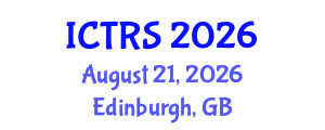 International Conference on Theology and Religious Studies (ICTRS) August 21, 2026 - Edinburgh, United Kingdom International Conference on Theology and Religious Studies (ICTRS) August 21, 2026 - Edinburgh, United Kingdom