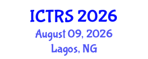 International Conference on Theology and Religious Studies (ICTRS) August 09, 2026 - Lagos, Nigeria International Conference on Theology and Religious Studies (ICTRS) August 09, 2026 - Lagos, Nigeria