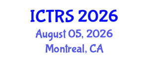 International Conference on Theology and Religious Studies (ICTRS) August 05, 2026 - Montreal, Canada International Conference on Theology and Religious Studies (ICTRS) August 05, 2026 - Montreal, Canada