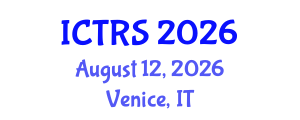 International Conference on Theology and Religious Studies (ICTRS) August 12, 2026 - Venice, Italy International Conference on Theology and Religious Studies (ICTRS) August 12, 2026 - Venice, Italy