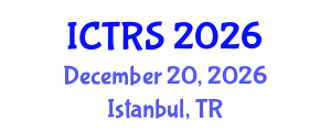 International Conference on Theology and Religious Studies (ICTRS) December 20, 2026 - Istanbul, Turkey International Conference on Theology and Religious Studies (ICTRS) December 20, 2026 - Istanbul, Turkey