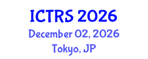 International Conference on Theology and Religious Studies (ICTRS) December 02, 2026 - Tokyo, Japan International Conference on Theology and Religious Studies (ICTRS) December 02, 2026 - Tokyo, Japan