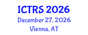 International Conference on Theology and Religious Studies (ICTRS) December 27, 2026 - Vienna, Austria International Conference on Theology and Religious Studies (ICTRS) December 27, 2026 - Vienna, Austria