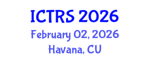 International Conference on Theology and Religious Studies (ICTRS) February 02, 2026 - Havana, Cuba International Conference on Theology and Religious Studies (ICTRS) February 02, 2026 - Havana, Cuba