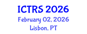International Conference on Theology and Religious Studies (ICTRS) February 02, 2026 - Lisbon, Portugal International Conference on Theology and Religious Studies (ICTRS) February 02, 2026 - Lisbon, Portugal