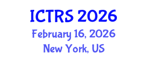 International Conference on Theology and Religious Studies (ICTRS) February 16, 2026 - New York, United States International Conference on Theology and Religious Studies (ICTRS) February 16, 2026 - New York, United States