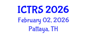 International Conference on Theology and Religious Studies (ICTRS) February 02, 2026 - Pattaya, Thailand International Conference on Theology and Religious Studies (ICTRS) February 02, 2026 - Pattaya, Thailand