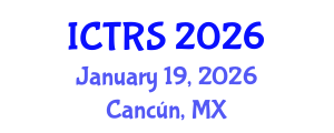 International Conference on Theology and Religious Studies (ICTRS) January 19, 2026 - Cancún, Mexico International Conference on Theology and Religious Studies (ICTRS) January 19, 2026 - Cancún, Mexico