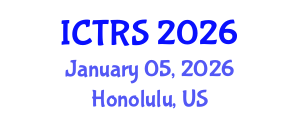 International Conference on Theology and Religious Studies (ICTRS) January 05, 2026 - Honolulu, United States International Conference on Theology and Religious Studies (ICTRS) January 05, 2026 - Honolulu, United States