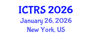 International Conference on Theology and Religious Studies (ICTRS) January 26, 2026 - New York, United States International Conference on Theology and Religious Studies (ICTRS) January 26, 2026 - New York, United States